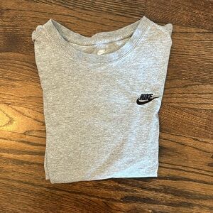 Nike Gray Cotton Shirt